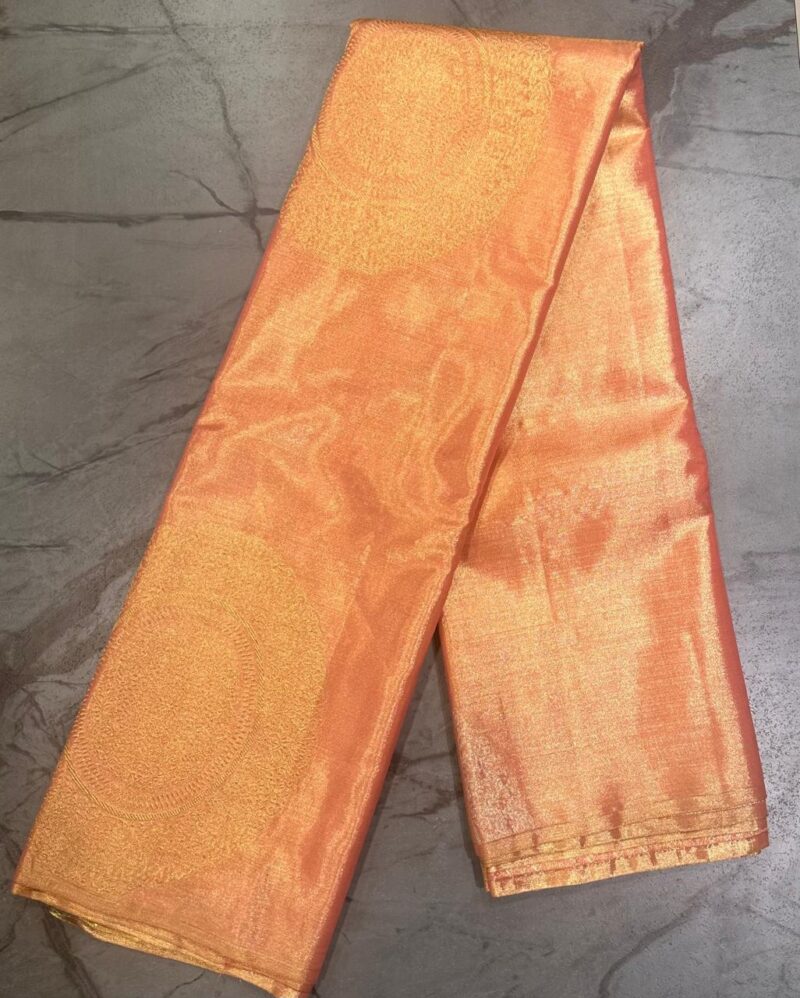 Pure Kanchipuram tissue silk