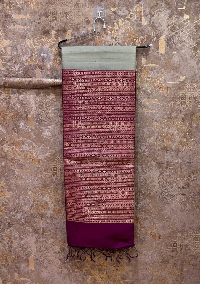 Pure tussar silk saree