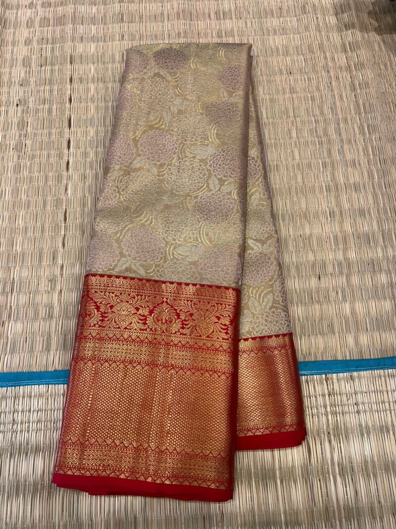 Pure Kanchipuram silk - Image 3