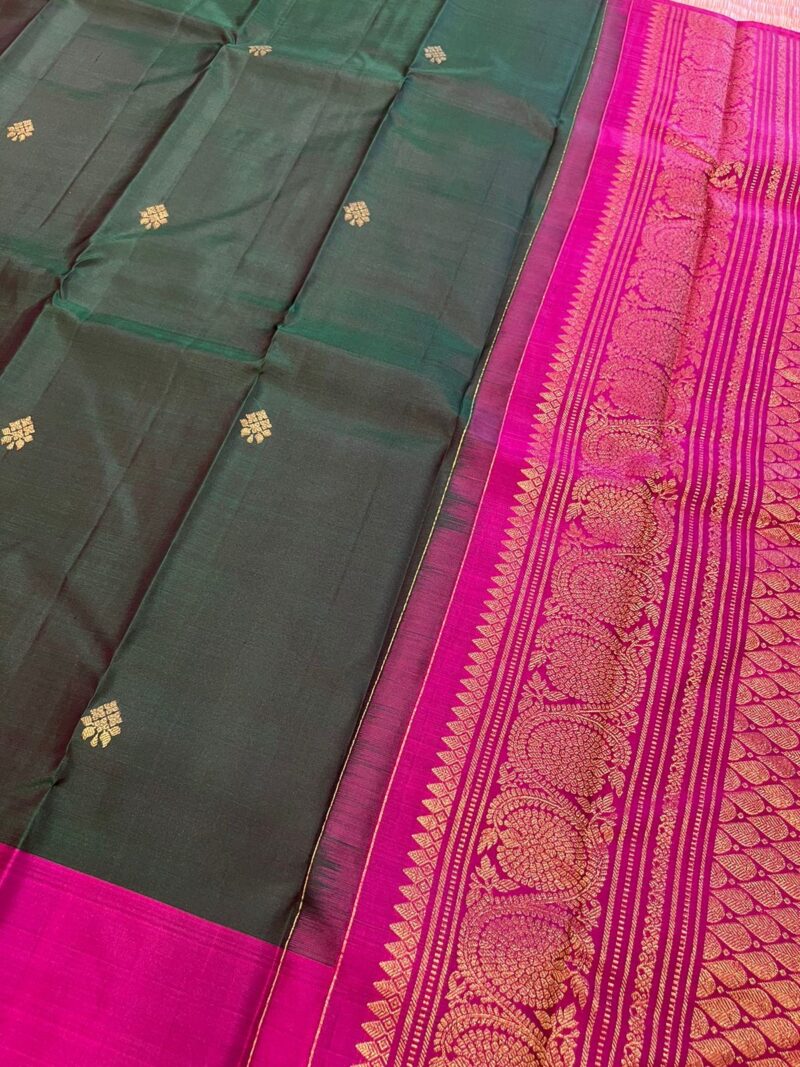 Pure Kanchipuram silk - Image 3