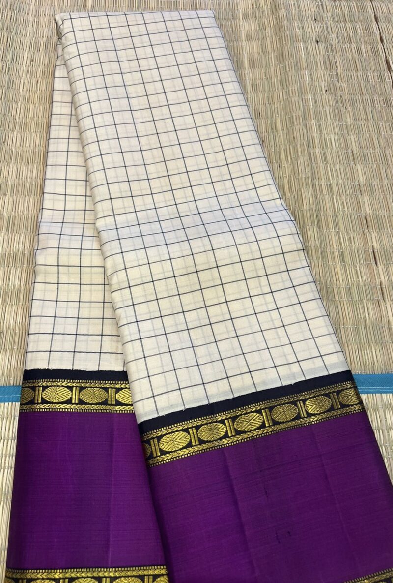 Pure Kanchipuram silk - Image 3