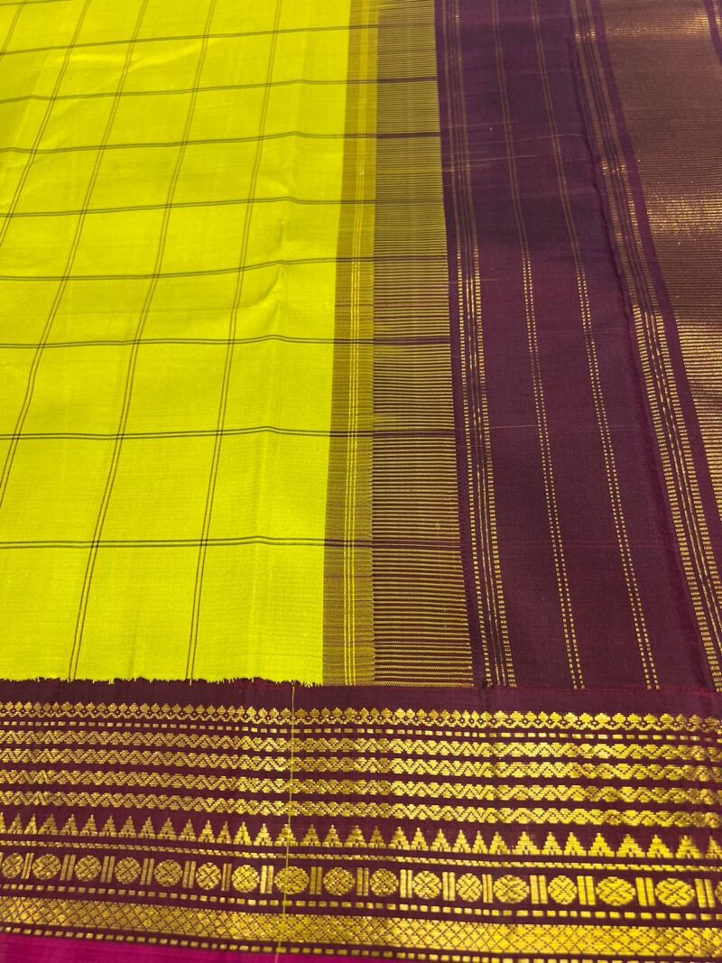 Pure Kanchipuram silk - Image 3