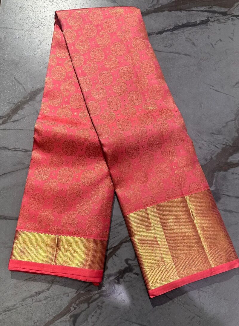 Bridal Pure jari kanchipuram silk - Image 3