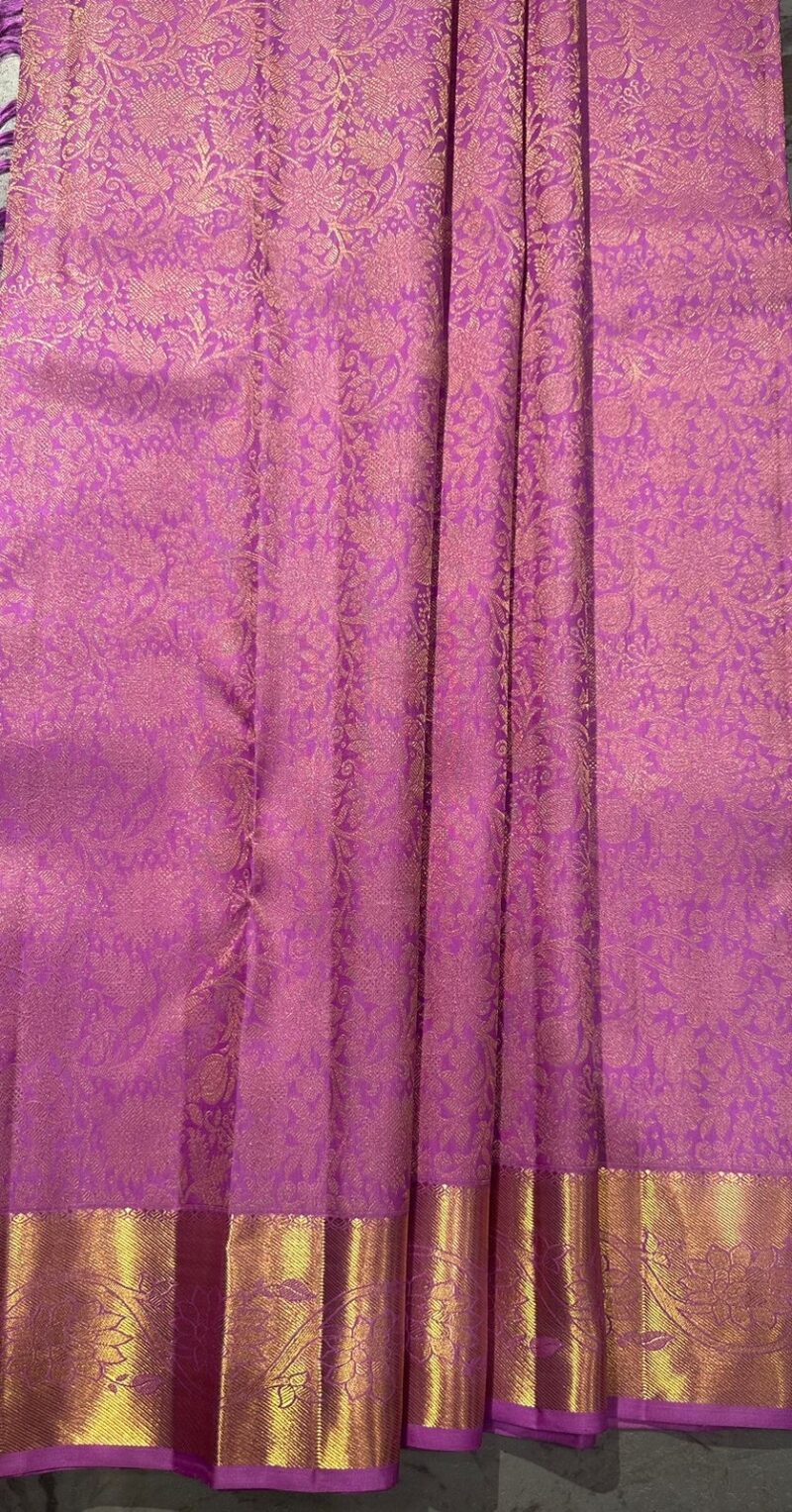 Bridal Pure kanchipuram silk - Image 3