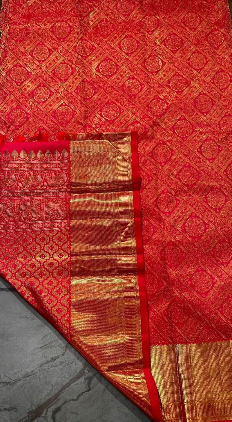 Bridal Pure kanchipuram silk - Image 2