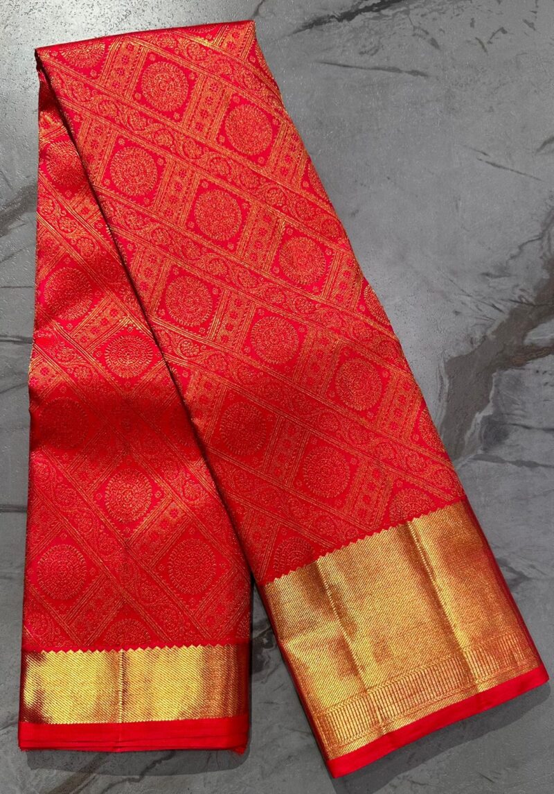 Bridal Pure kanchipuram silk - Image 3