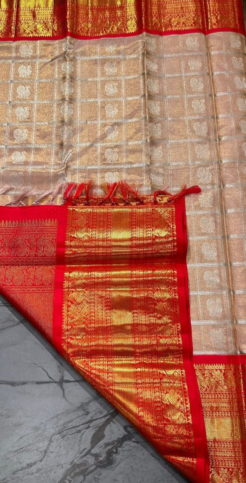 Bridal Pure kanchipuram silk - Image 3