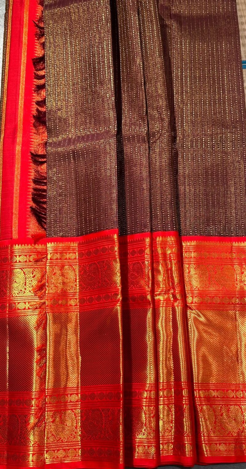 Bridal Pure kanchipuram silk - Image 2